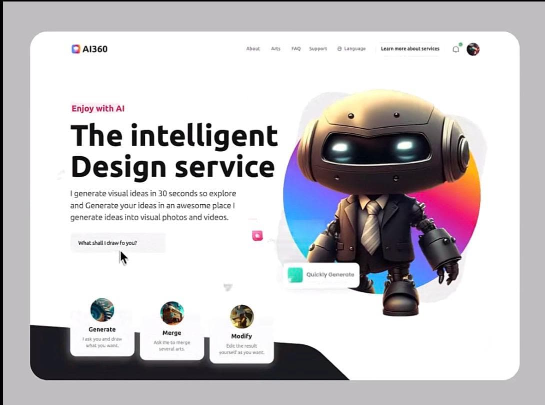 Premium hero carousel website preview 6